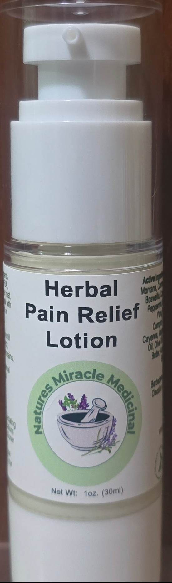 Herbal Pain Relief Lotion
