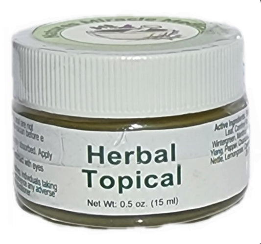 Herbal Topical Healing Rub